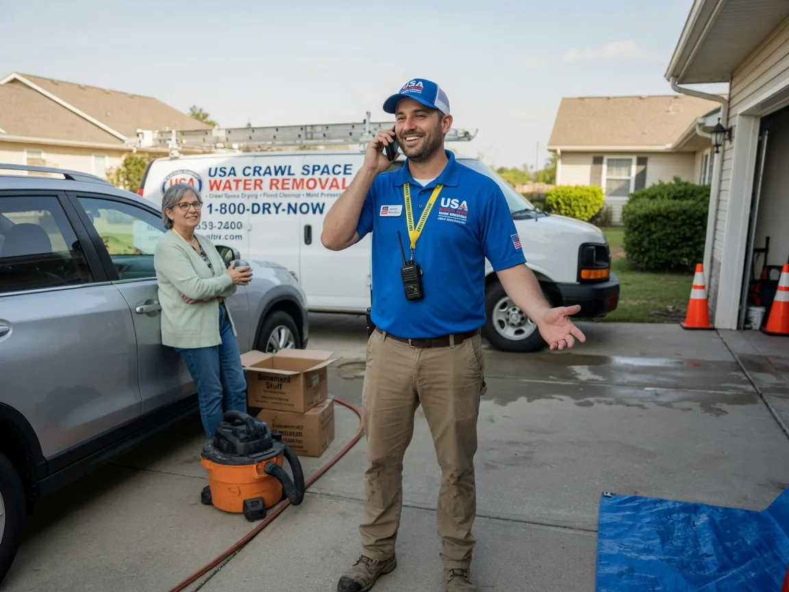 Crawl Space Water Removal Tryon, NC FAQs